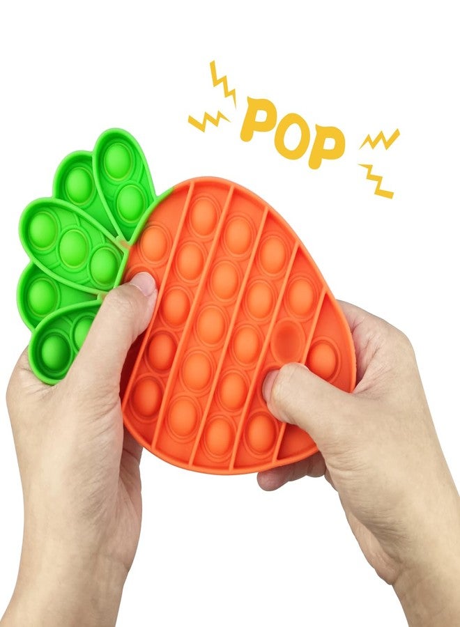 Pinkiwine 4 Pack Easter Pop Fidget Toys Sensory Toys for Kids Boys Girls Toddlers Easter Basket Stuffers Gifts Stress Relief Party Favors - Image 2